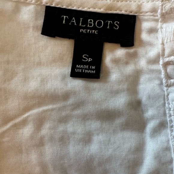 Talbots Eyelet Top - Picture 4 of 5